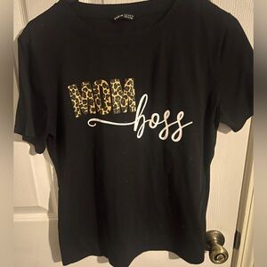 Shein “Mom Boss” Graphic Tee